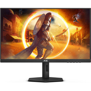 TFT 27" AOC Q27G4XN, VA, QHD 2K, 180Гц, 0,5мс, 2хHDMI, DP, HAS, Pivot, чорно-сірий