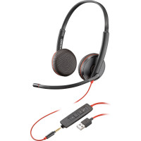 Гарнітура Poly BlackWire C3225 USB-A HS Stereo