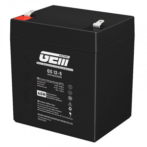 Акумуляторна батарея GEM Battery 12V, 5.0A, AGM