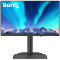 TFT 27" BenQ SW272Q, 2K IPS, 2хHDMI, DP, USB-C, HAS, USB-hub, MCR, Pivot, сірий