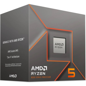 AMD Ryzen 5 6C/12T 8400F (4.2/4.7GHz Boost, 22MB,65W,AM5,Wraith Stealth cooler) box