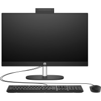 Моноблок 23.8" HP 24-cr1007ua AiO Ultra5-125U/16Gb/SSD512Gb/WiFi/Cam/K&M/DOS/Jet Черное