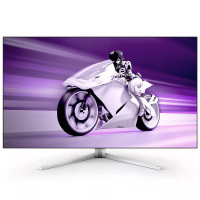 TFT 42" Philips 42M2N8900, OLED 4K UHD, 138Hz, 0.1ms, 2хHDMI, DP, USB-C, USB-hub, HAS, білий