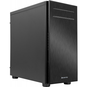 Корпус Chieftec HAWK AL-02B-OP ATX, без БЖ, Black