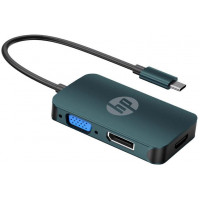 Док-станція USB3.1 Type-C -> DP/HDMI/VGA DHC-CT200 HP