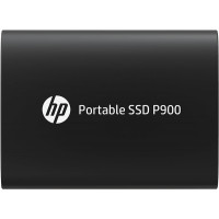 SSD external, USB 3.1 Gen2 Type-C 512Gb, HP P900, TLC, Black, чорний, Retail