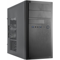 Корпус Chieftec ELOX HT-01B-OP mATX, без БЖ, Черное