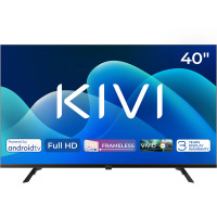 TV 40 Kivi 40F730QB FHD/DLED/T2/Android 11/2 x 10W/HDMI/Wi-Fi/VESA 200x200 M4/Black