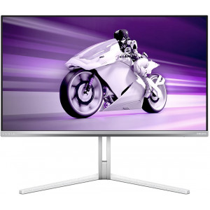 TFT 27" Philips 27M2N8500, QD-OLED, QHD, 360Hz, 0,3ms, 2xHDMI, DP, USB-hub, HAS, Pivot, колонки, біл