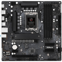 ASRock B760M PG LIGHTNING/D4 (1700/B760, 4*DDR4, 2xPCIex16, 4xSATAІІІ, 3xM.2, GLan, 7.1ch, mATX)