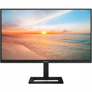 TFT 27" Philips 27E1N1800AE, IPS, 4K UHD, 2xHDMI, DP, HAS, колонки, чорний