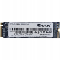 SSD 256GB AFox ME300 M.2 2280 PCIe NVMe Gen 3x4 3D TLC NAND, Retail