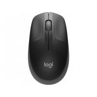 Мишка Logitech M190 бездротова, Full size, Charcoal