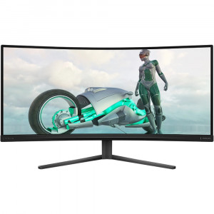 TFT 34" Philips 34M2C3500L, VA, вигнутий, WQHD, 180Hz, 0,5 ms, 2xHDMI, DP, сірий