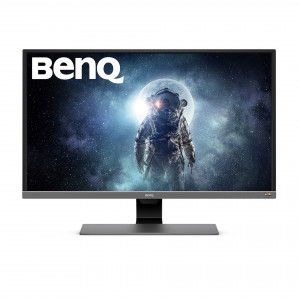 TFT 31.5" BenQ EW3270U, 4K, HDMI, DP, USB Type-C, колонки, сірий