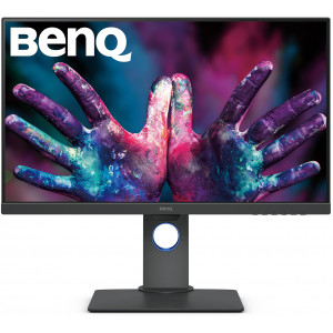 TFT 27" BenQ PD2705Q, IPS, QHD, HDMI, DP, USB-C,колонки, сірий