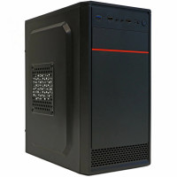 Корпус Casecom GN-1714 450W-120mm USB 3.0 mATX, Черное