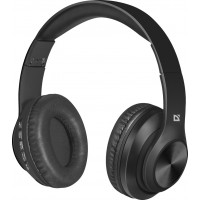 Навушники з мікрофоном Defender FreeMotion B552 Bluetooth, чорні