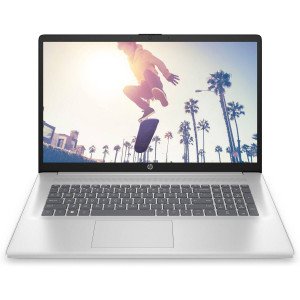 HP 17-cn3031ua 17.3" FHD IPS, 300n/N200 (3.7)/8Gb/SSD256Gb/ Intel UHD/DOS/Сріблястий