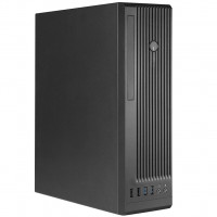 Корпус Chieftec UNI BE-10B-300 mATX , БЖ 300W, SLIM FF