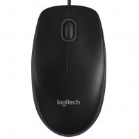 Мишка Logitech B100, 3кн., 800 dpi, чорна