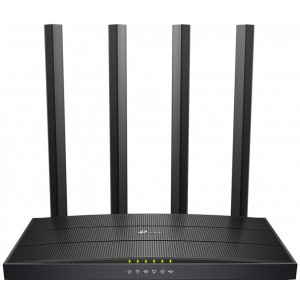 Маршрутизатор TP-LINK Archer C6U, 300Mbps, 2.4+5 GHz,4×Ant, 1×Gb WAN Port + 4×Gb LAN Ports, USB 2.0