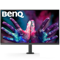 TFT 31.5" BenQ PD3205UA, IPS, 4K UHD, 99% sRGB, HDMI, DP, USB-С, USB-hub, HAS, колонки, темно- сірий