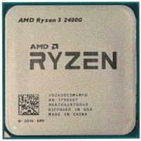 AMD Ryzen 5 4C/8T 2400G (3.6/3.9GHz Boost,6MB,65W,AM4, Radeon Vega11) tray