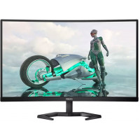 TFT 27" Philips 27M1C3200VL, VA, вигнутий, 165Hz, 1ms, 2хHDMI, DP, чорний