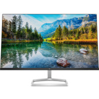 TFT 27" HP M27fe, IPS, 75Hz, VGA, 2xHDMI, чорно-сріблястий