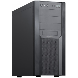 Корпус Chieftec MESH CW-01B-OP, без БЖ, 2xUSB3.0, ATX, Black