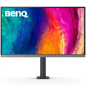 TFT 27" BenQ PD2706UA, 4K UHD, IPS, 99% sRGB, HDR10, HDMI, DP, USB-C, USB-hub, HAS, колонки