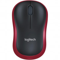 Мишка Logitech M185 бездротова, Red