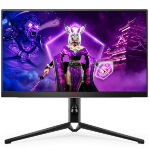 TFT 27" AOC AGON AG274QZM, QHD, IPS, 240Гц, 1 мс, 2х HDMI, USB-C, DP, USB-hub, HAS, Pivot, колонки