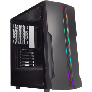 Корпус Xilence XILENT BLADE RGB X512.RGB 2xUSB3.0, ARGB FAN 12cm, без БЖ ATX