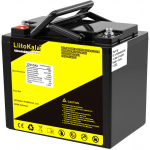 Акумуляторна батарея LiitoKala LiFePO4 12V60Ah