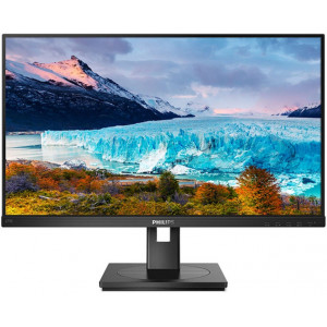 TFT 27" Philips 275S1AE, IPS, QHD,DVI-D, DP, HDMI, pivot, колонки, чорний