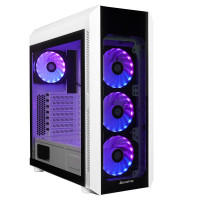 Корпус Chieftec SCORPION III GL-03W-OP 4x120mm A-RGB, ATX, без БЖ, Белый