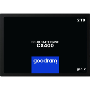 SSD 2Tb GoodRAM CX400 SATA III 2.5" 3D NAND, Retail