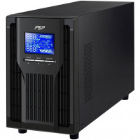 ДБЖ FSP Champ 1 kVA, Tower, Schuko (CH-1101TS), 1000VA/900W, Online, 3*Schuko,CE