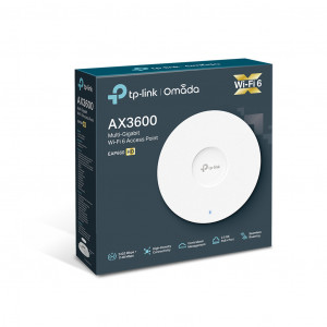 Точка доступу TP-Link EAP660 HD AX3600 1x2.5GE LAN PoE MU-MIMO стельова