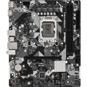 ASRock B760M-H/M.2 (1700/B760, 2*DDR5, 1xPCIex16, 4xSATAІІІ, 2xM.2, GLan, 7.1ch, mATX)