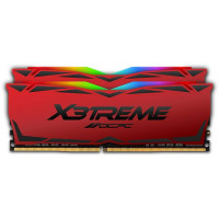 DDR4 16Gb 3600MHz (2*8Gb) OCPC X3 RGB Red, Kit