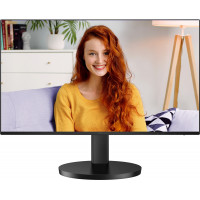 TFT 23.8" AOC 24B3CF2, IPS, 100Гц, 1мс, HDMI, USB-C, USB-hub, HAS, колонки, чорний