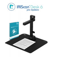 Сканер A3 Canon IRIScan Desk 6 Pro Dyslexic (21MP,60ст/хв,MP3,WAV,MIC,USB,Dyslexic,книжковий,чорний)