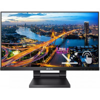 TFT 23.8" Philips 242B1TC, IPS, сенсорний (10 дотиків), VGA, DP, HDMI, USB,  HAS, колонки, чорний