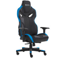 Крісло ігрове Sandberg Voodoo Gaming Chair Черное/Blue 4 клас, 150 кг