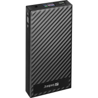 УМБ Sandberg PD 30000mAh 200W PD+Laptop DC, UPS mode, DC 3V-25V/4.8A USB QC3.0,Type-C in/out, диспле