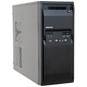 Корпус Chieftec LIBRA LG-01B-OP ATX, без БЖ, Black