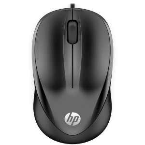 Мишка HP 1000 Wired Mouse, 3 кн., USB, 1200 dpi, чорна